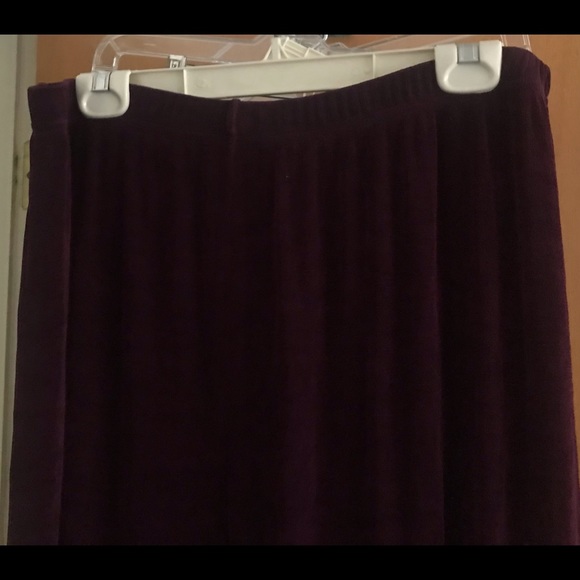 New Vikki Vi Plum Pants 2X Nordstrom made in USA - Picture 3 of 15